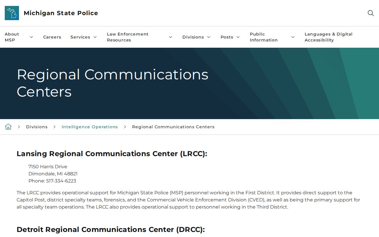 Michigan regional warrant maintenance description affecting Iron County active warrant records